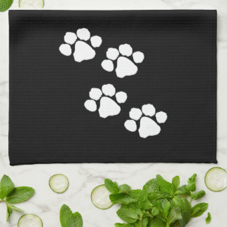 Animal Paw Prints Towel