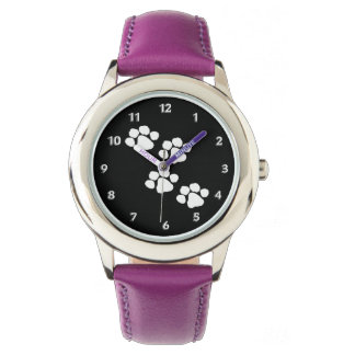 Animal Paw Prints Watch