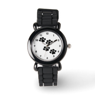 Animal Paw Prints Watch