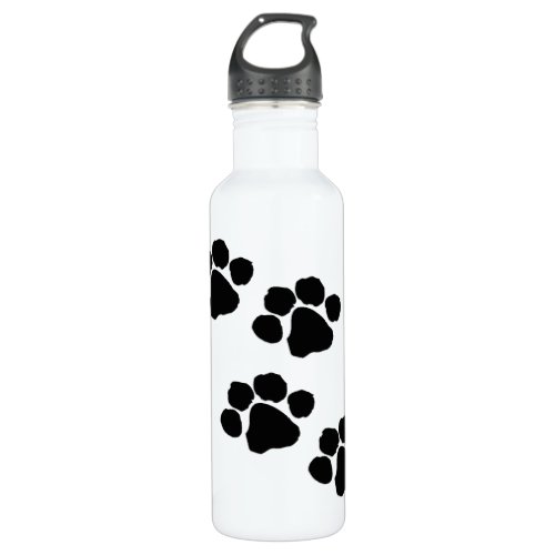 Animal Paw Prints Water Bottle