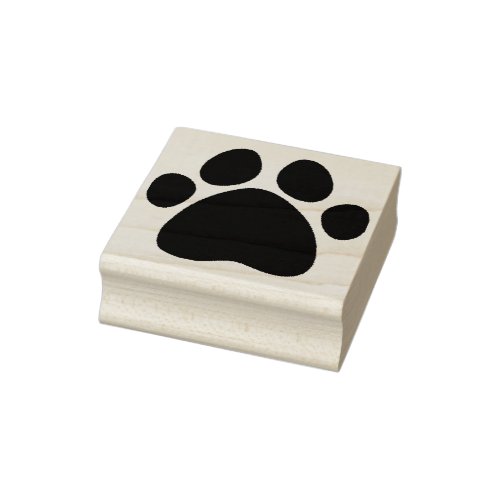 Animal Paw Rubber Stamp