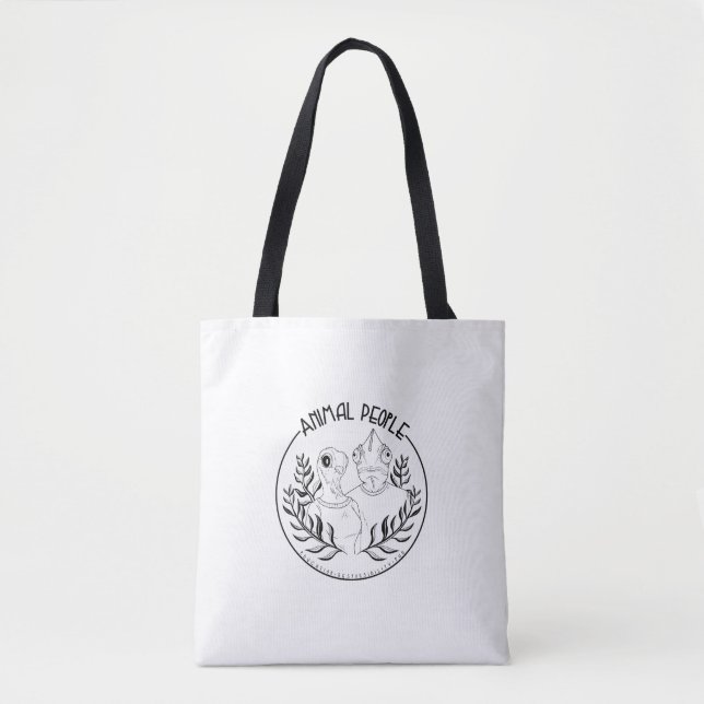 Animal People Tote Bag (Front)