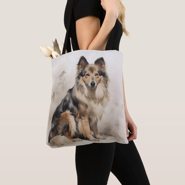 Animal Pet Dog Tote Bag (Close Up)