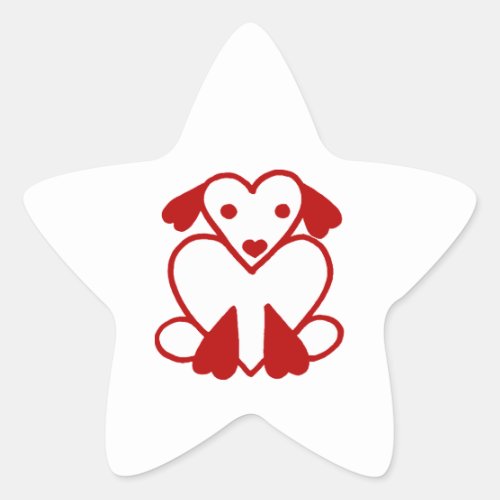 Animal Pet Love appreciation TY Thank_You Heart PC Star Sticker