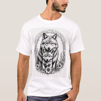 Animal picture T-shirt
