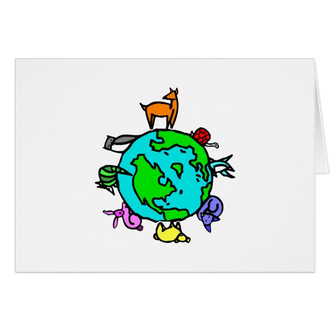 Animal Planet Blank Inside Cards (Front Horizontal)