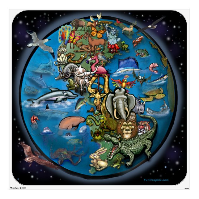 Animal Planet Wall Decal (Front)