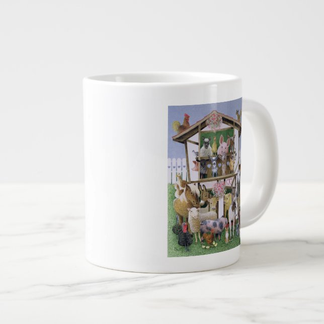 Animal Playhouse Giant Coffee Mug (Front Right)