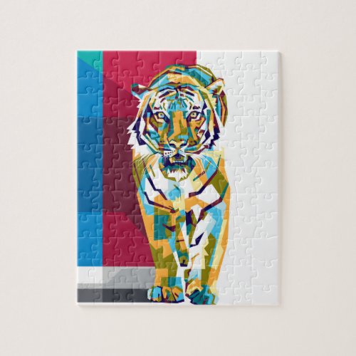 Animal Pop Art Jigsaw Puzzle