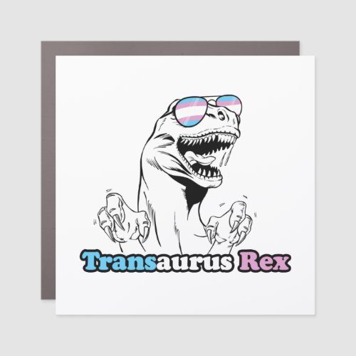 Animal Pride _ Transaurus Rex Car Magnet