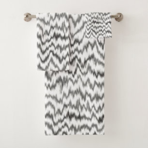 Animal print 6 bath towel set