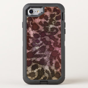 Animal Print Abstract OtterBox Defender iPhone SE/8/7 Case