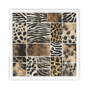 Animal Print - Acrylic Tray
