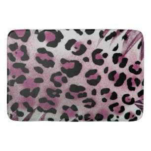 Animal Print Bath Mat