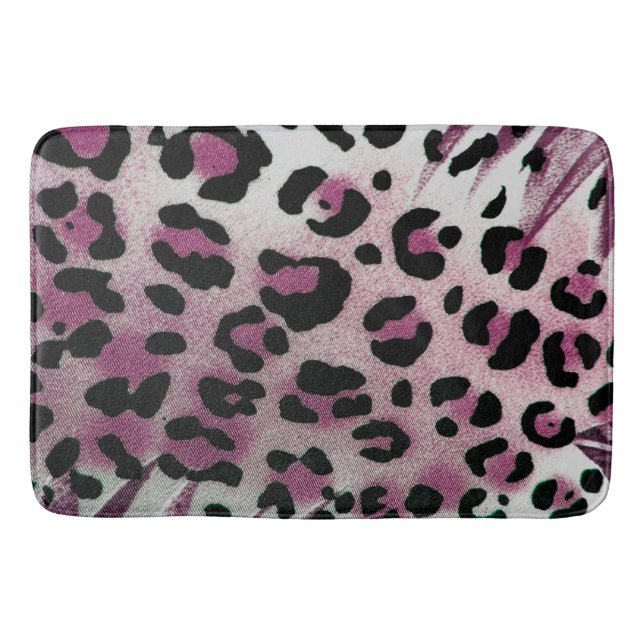 Animal Print Bath Mat (Front)
