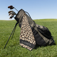Animal Print, Brown Leopard, Hearts, Your Name