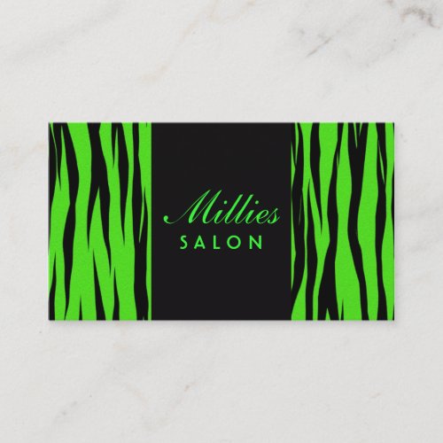 Animal Print Business Card