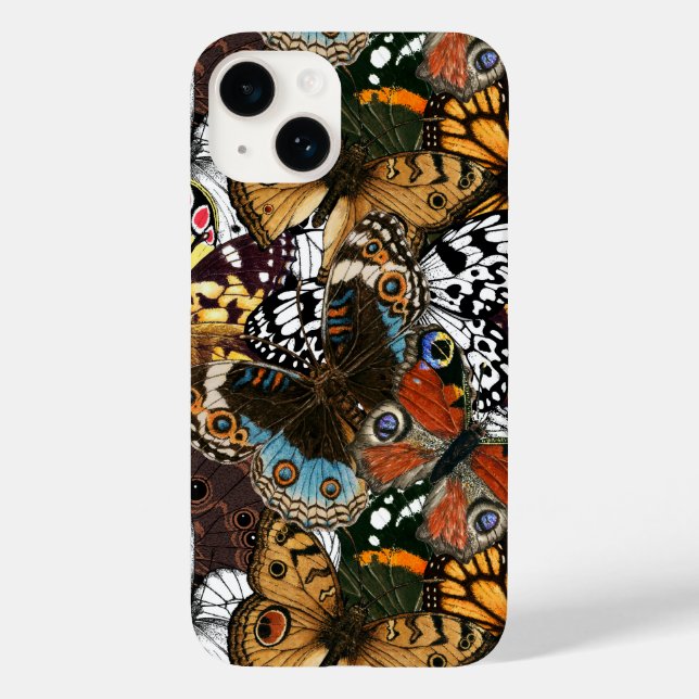 Animal print. Butterfly wings. Case-Mate iPhone Case (Back)