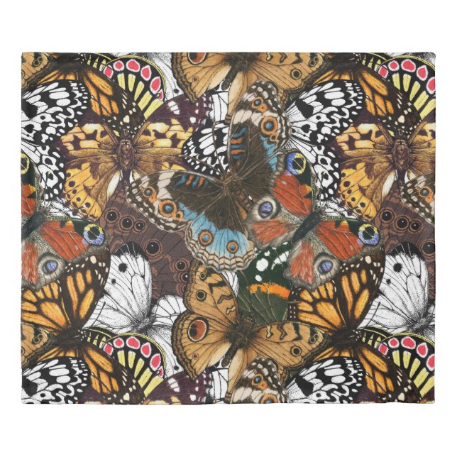 Animal print. Butterfly wings. Duvet Cover (Front)