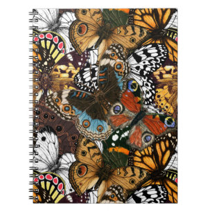 Animal print. Butterfly wings. Notebook