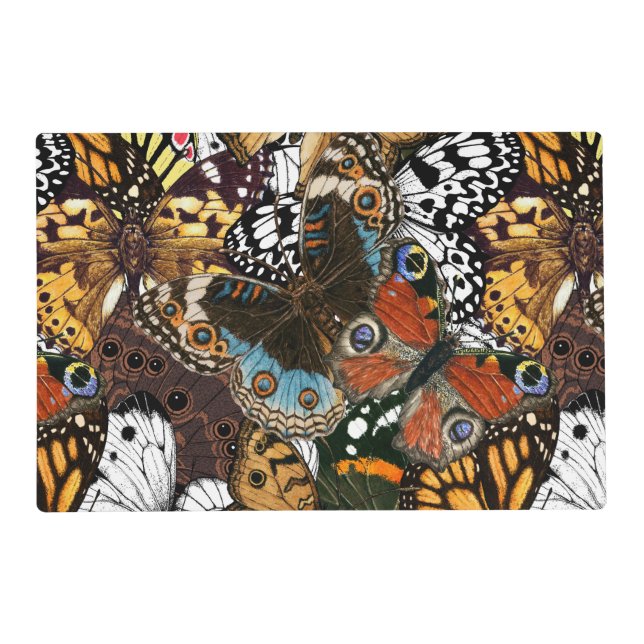 Animal print. Butterfly wings. Placemat (Front)