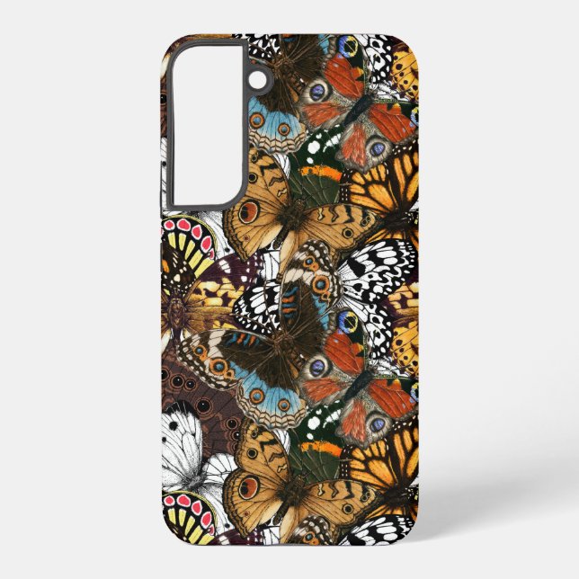 Animal print. Butterfly wings. Samsung Galaxy Case (Back)