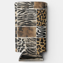 Animal Print - Can Cooler