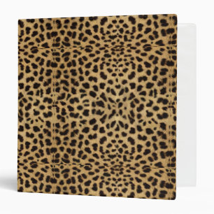 Animal Print Cheetah 3 Ring Binder