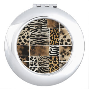Animal Print - Compact Mirror