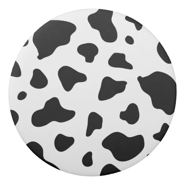 Animal Print Cow Eraser | Zazzle