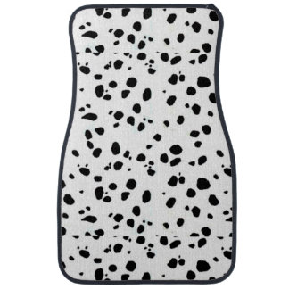 Animal Print Dalmatian Car Floor Mat