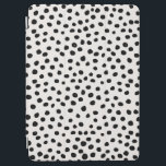 Animal Print Dots Black And White Dalmatian iPad Air Cover<br><div class="desc">Animal Print - Black And White Dalmatian Inspired Dots.</div>