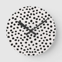 Animal Print Dots Black And White Dalmatian