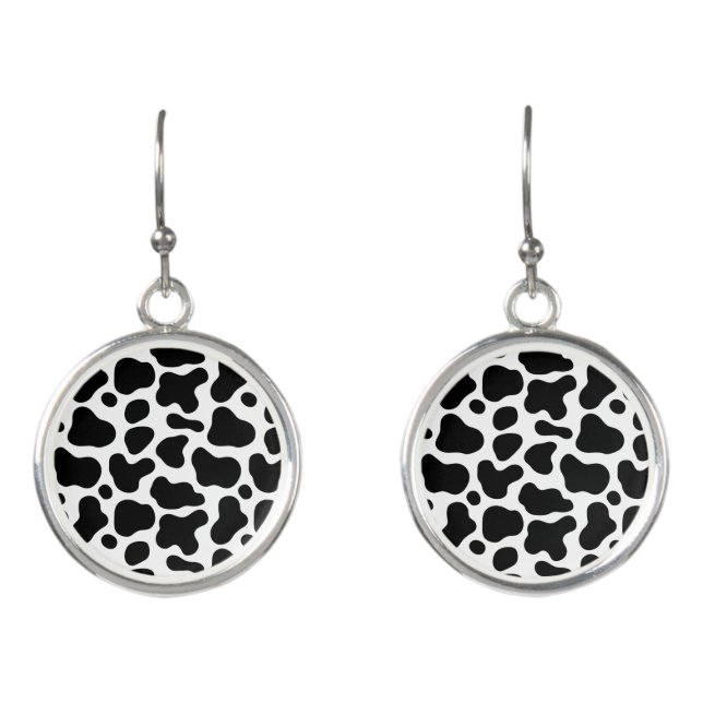 Animal print earrings (Front)