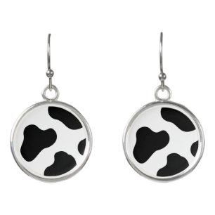Animal print earrings