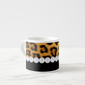 Animal Print Espresso Mug by Studio60 at Zazzle