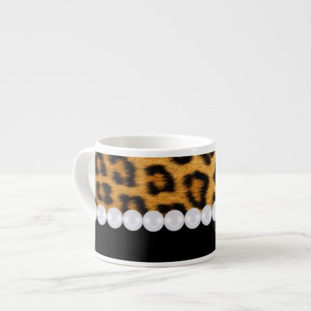 Animal Print Espresso Mug