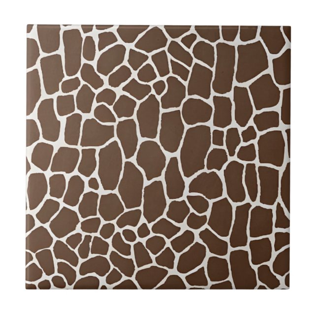 animal print f tiles contemporary floral motifs (Front)