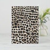 Animal Print - Flat Card (Standing Front)