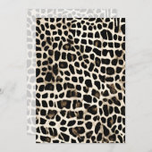 Animal Print - Flat Card (Front/Back)