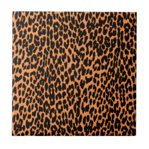 animal print floor tiles modern floral pattern