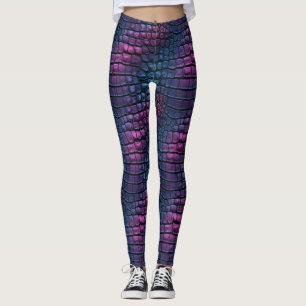 Animal Print Garden Bridesmaid  Running Leggings