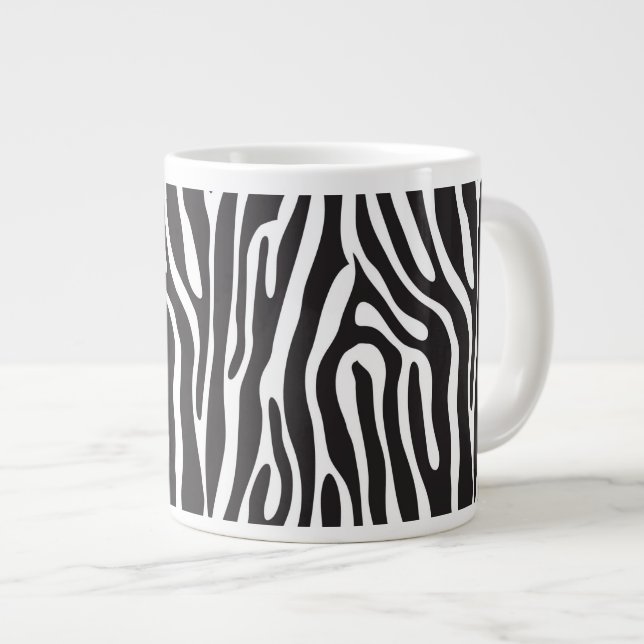 Animal Print Giant Coffee Mug (Front Right)