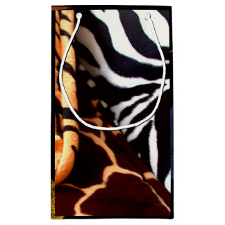Animal print gift bags