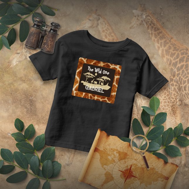 Animal Print Giraffe Wild T-Shirt (Creator Uploaded)