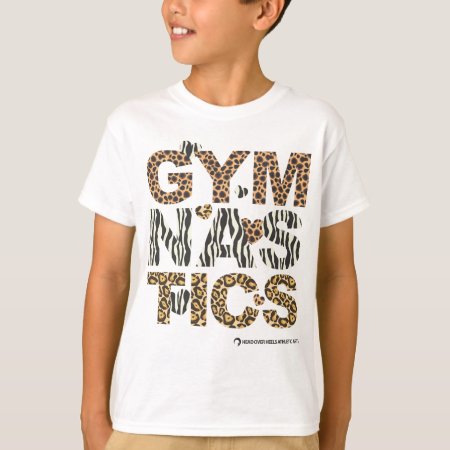 Animal Print Gymnastics T-shirt