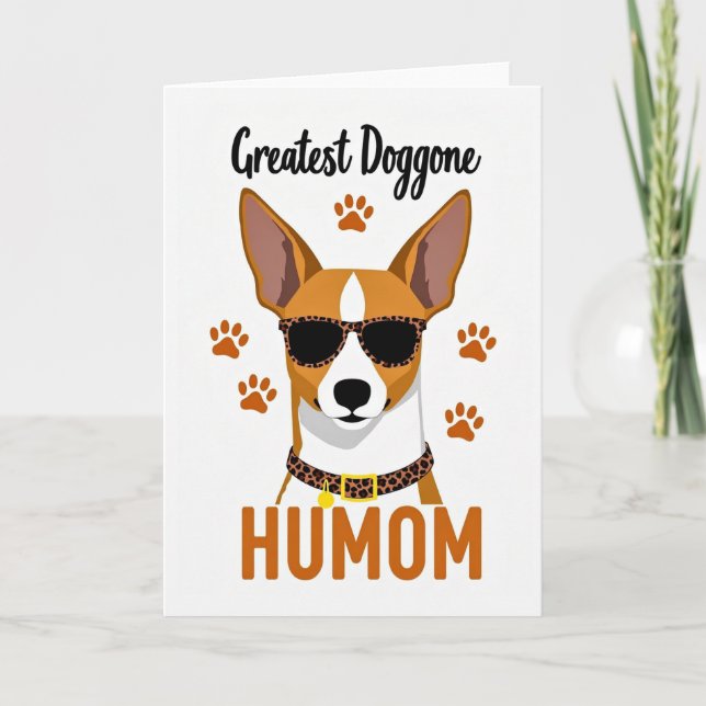 Animal Print Humom Card (Front)