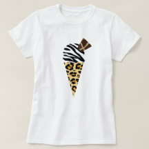 Animal Print Ice Cream Cone