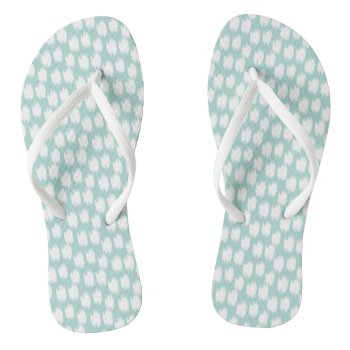 Animal Print In Sea Foam | Sandals by FINEandDANDY at Zazzle
