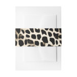 Animal Print - Invitation Belly Band